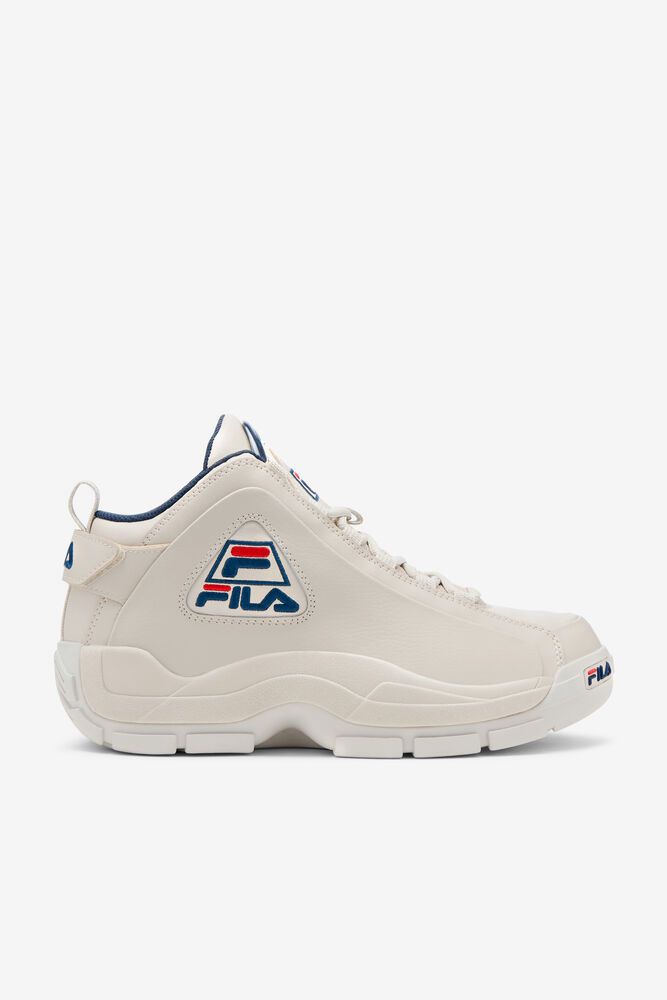 Fila Miesten Tennarit Grant Hill 2 Cement Valkoinen - SPCM-29506